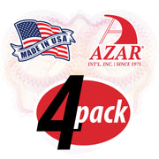 Azar Displays 2.5 X 2.5 / Clear / 1 Display Risers