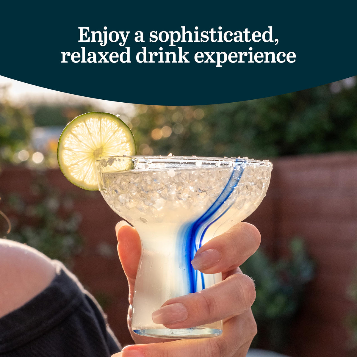 Libbey Blue Ribbon Stemless 6 / 10.3 Ounces / Glass Margarita Glasses