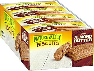 General Mills Nature Valley Biscuits with Almond Butter, 21.6 Ounce -- 6 per case.