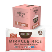 Miracle Noodle Rice / 8 Ounce (Pack of 6) / Multi Shirataki