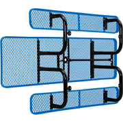 Global Industrial Blue / 96" x 60" x 29.5" / Industrial Picnic Tables
