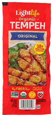 Original Organic Tempeh by Lightlife – 8 Ounce, Steak, Model 0043454030506