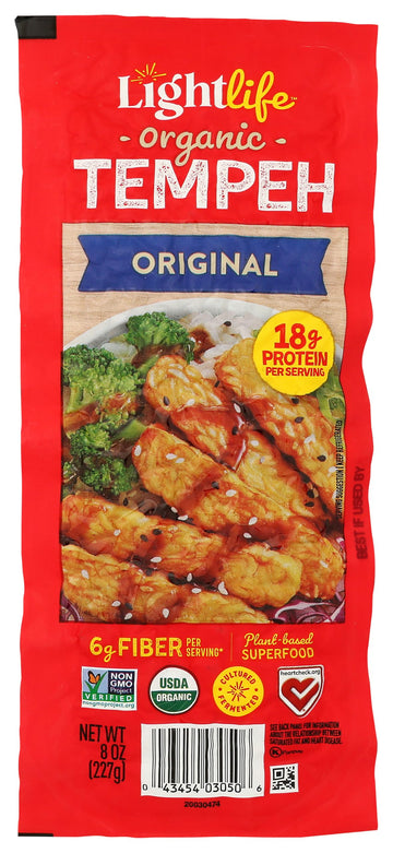 Original Organic Tempeh by Lightlife – 8 Ounce, Steak, Model 0043454030506
