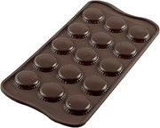 Silikomart Silicone Easy Chocolate Mold, Macaron