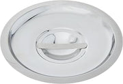 Winco Cover, 3.5-Quart, Stainless Steel | Great for Food Protection, Storage, Serving and Foodservice