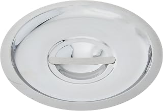 Winco Cover, 3.5-Quart, Stainless Steel | Great for Food Protection, Storage, Serving and Foodservice