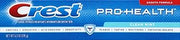 Crest Pro-Health Smooth Formula Toothpaste, Clean Mint Paste, 6.3 Oz, 0.4 Lb