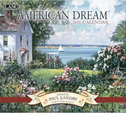 LANG AMERICAN DREAM 2026 Wall Calendar - Made in USA