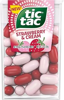 Tic Tac Strawberry & Cream Mints 1 oz