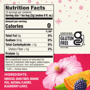Hibiscus Punch Prebiotic Blend Wellness Tea by Celestial Seasonings – 16 Count (Pack of 2), Pack of 2
