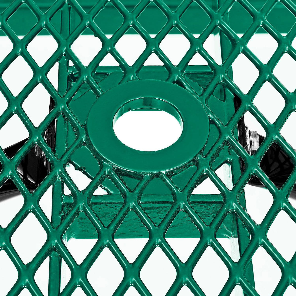 Global Industrial Green / 96"l X 60"w X 29.5"h / Industrial Picnic Tables