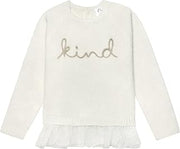 Gerber Baby & Toddler Girls Sweater with Tulle Trim