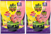 and SWEDISH FISH Mini Soft & Chewy Gummy Halloween Candy Variety Pack by Sour Patch Kids – 36.332 OZ (Pack of 2), Green, Pack of 160
