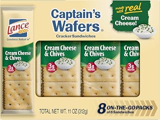 Lance Captain's Wafers, Cream Cheese and Chives (40 pk.)