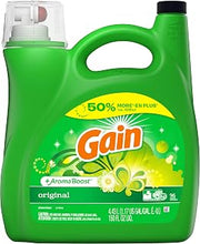 Gain Aroma Boost Liquid Laundry Detergent, Original, 96 Loads 150 fl oz