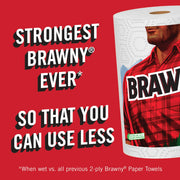 ® Full Sheet Paper Towels by Brawny – 4 Count (Pack of 1), Paper, White