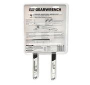 GEARWRENCH 4-Piece Kit / 6", 8", 10" & 12" / Chrome Hand Tools
