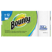 Paper Towels by Bounty – 105 Count (Pack of 8), Paper, White, Pack of 8, Model 52126