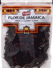 Badia Flor De Jamarica Hibiskusblumen, 237 ml Beutel – 12 Stück pro Packung