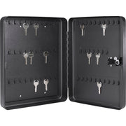 Wall Mount 57 Position Key Cabinet with Combination Code by Barska – 57 Keys, 57.0 load, Alloy Steel, Black