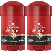 Old Spice Sweat Defense Antiperspirant & Deodorant for Men, 24/7 Ultimate Sweat Protection, Long Lasting Scent, Soft Solid, Swagger with Cedarwood Scent, 2.6 oz (Pack of 2)
