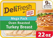 Oscar Mayer Deli Fresh, Oven Roasted Turkey Breast, 22 oz Mega Pack