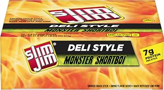 Slim Jim Deli Style Jerky Sticks, Original Flavor, 0.9 oz., 24-ct