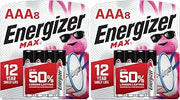 Energizer MAX AAA Batteries, Triple A Alkaline Batteries (Pack of 2)