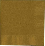 Creative Converting Glittering Gold (Gold) Beverage Napkins