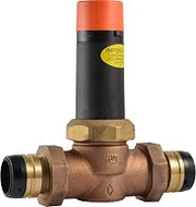 SharkBite 1-1/4 Inch EB25 Double Union Pressure Regulating Valve (PRV), Push to Connect Brass Plumbing Fittings, PEX Pipe, Copper, CPVC, PE-RT, HDPE, 25844-0045