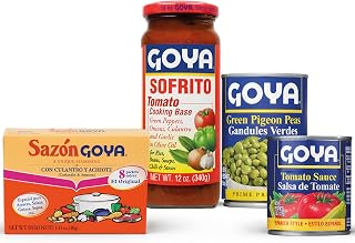 Goya Arroz con Gandules Starter Kit with Sofrito Cooking Base, Tomato, 15oz