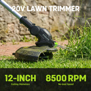 40V 17 in Electric Lawn Mower Combo with String Trimmer and Leaf Blower by Steelite – Forest Green, Model AZDG512+AZDG308-1-NEW