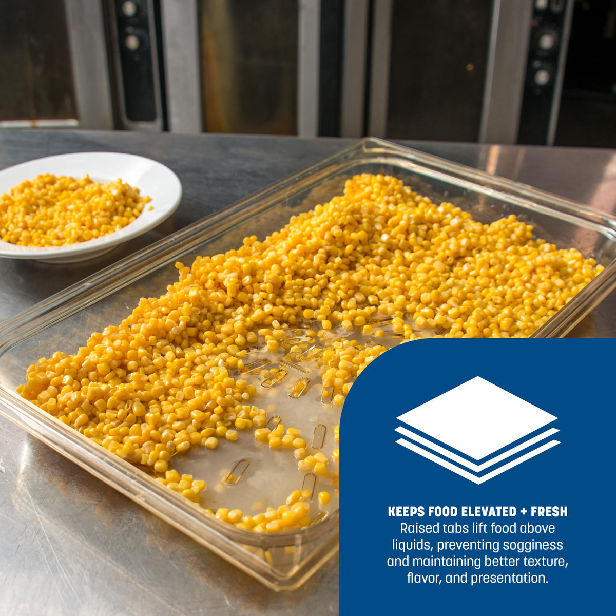 Carlisle FoodService Products Ninth Size 1 pack / Amber / 6" Deep Storage & Transport