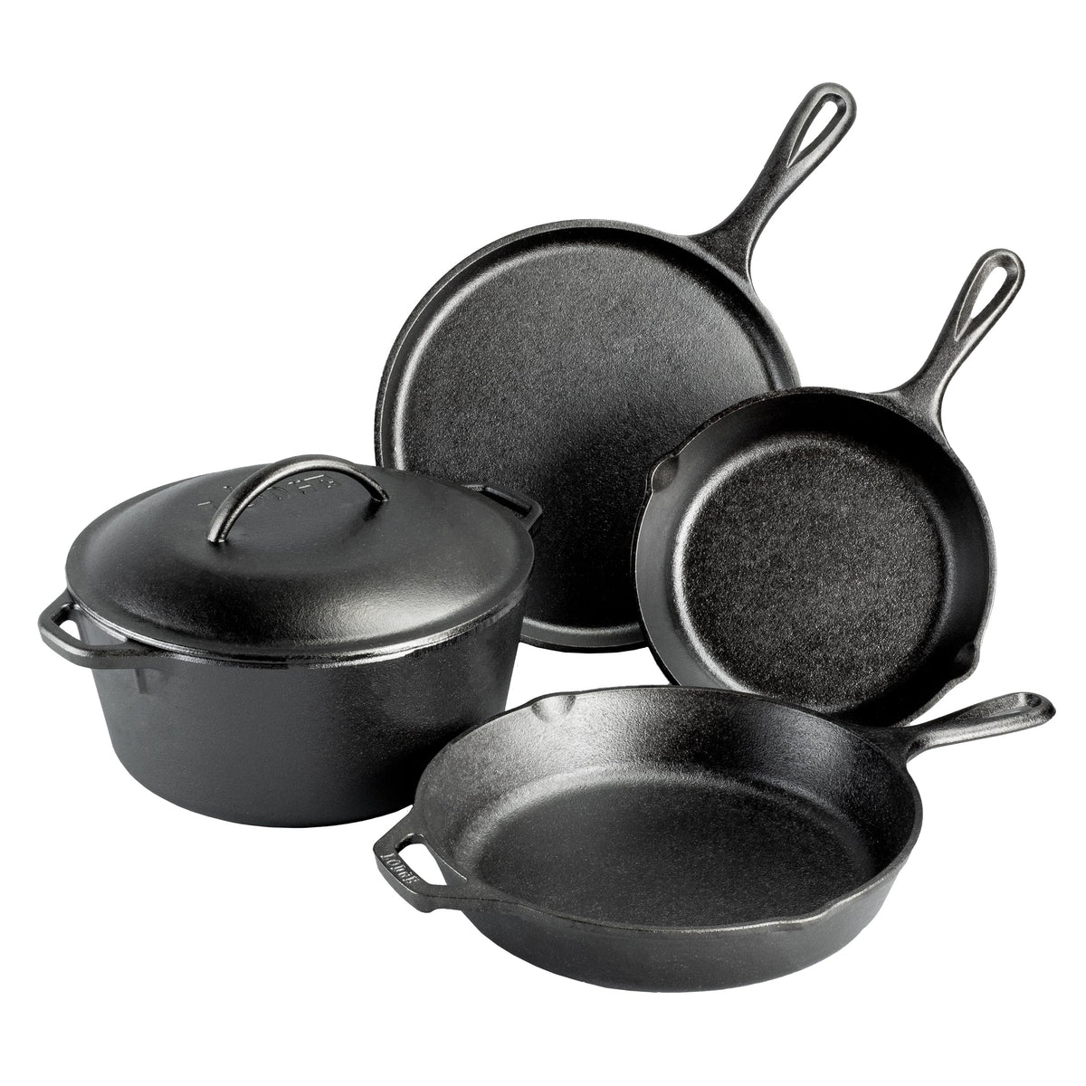 Lodge 1 / 5 Piece / Black Skillets
