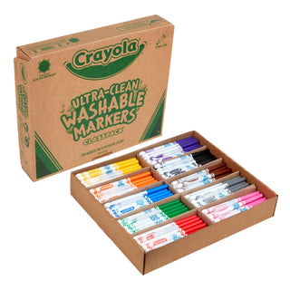 BIN588211 Washable Classpack Markers by Crayola – 1 Count (Pack of 1), Classpack, CLEAR, Model FBA_CYO588211 588211