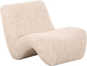 Spiro Modern Beige Fabric Accent Chair