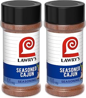 Lawry's Seasoned Cajun Seasoning, 5.29 oz (Pack of 2)