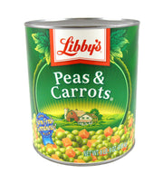 Libby Peas and Carrots - no. 10 can by Seneca Foods Corporation – 12.5 x 18.75 x 7.25 inches, Pack of 6