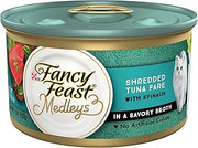 Purina Fancy Feast Medleys Tuna Spinach Wet Cat Food (24 Pack) 3 oz Cans