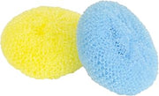 Quickie Plastic Mesh Scourers, 2-Pack, Cleaning Scouring Pads for Kitchen Cleaning and Bathroom Cleaning
