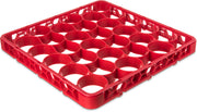 Carlisle FoodService Products Red / 30 Compartment / Short Cabinet & Drawer Organization