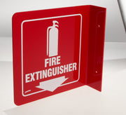 Brady 8" H x 8" W / White on Red / 1 Signs