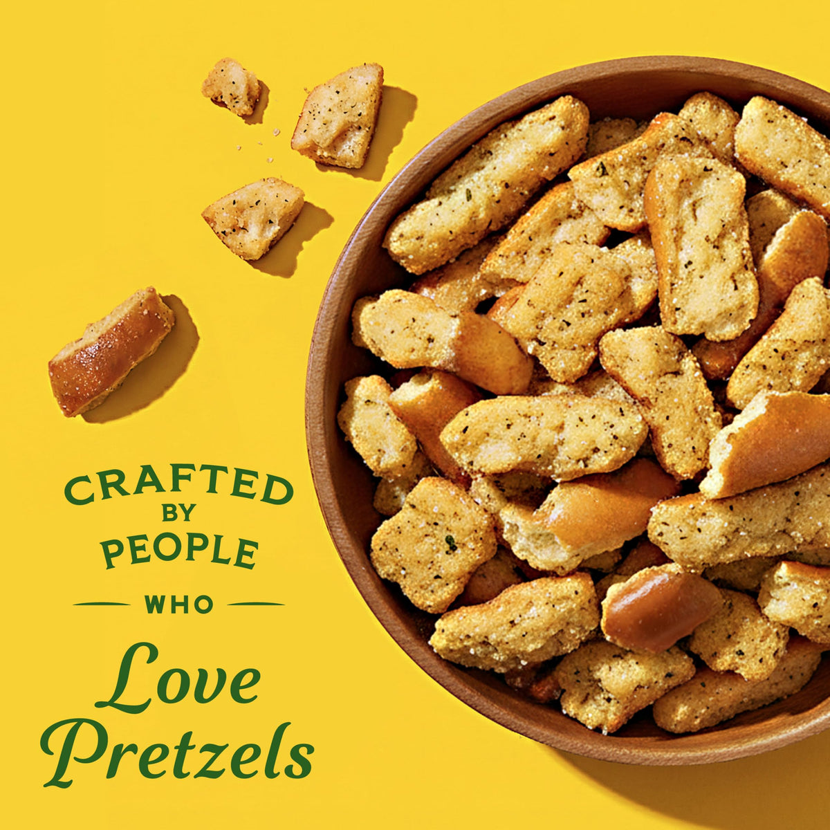 Jalapeño Flavored Pretzel Pieces by Snyder's of Hanover – 11.25 Ounce (Pack of 3), Jalapeno