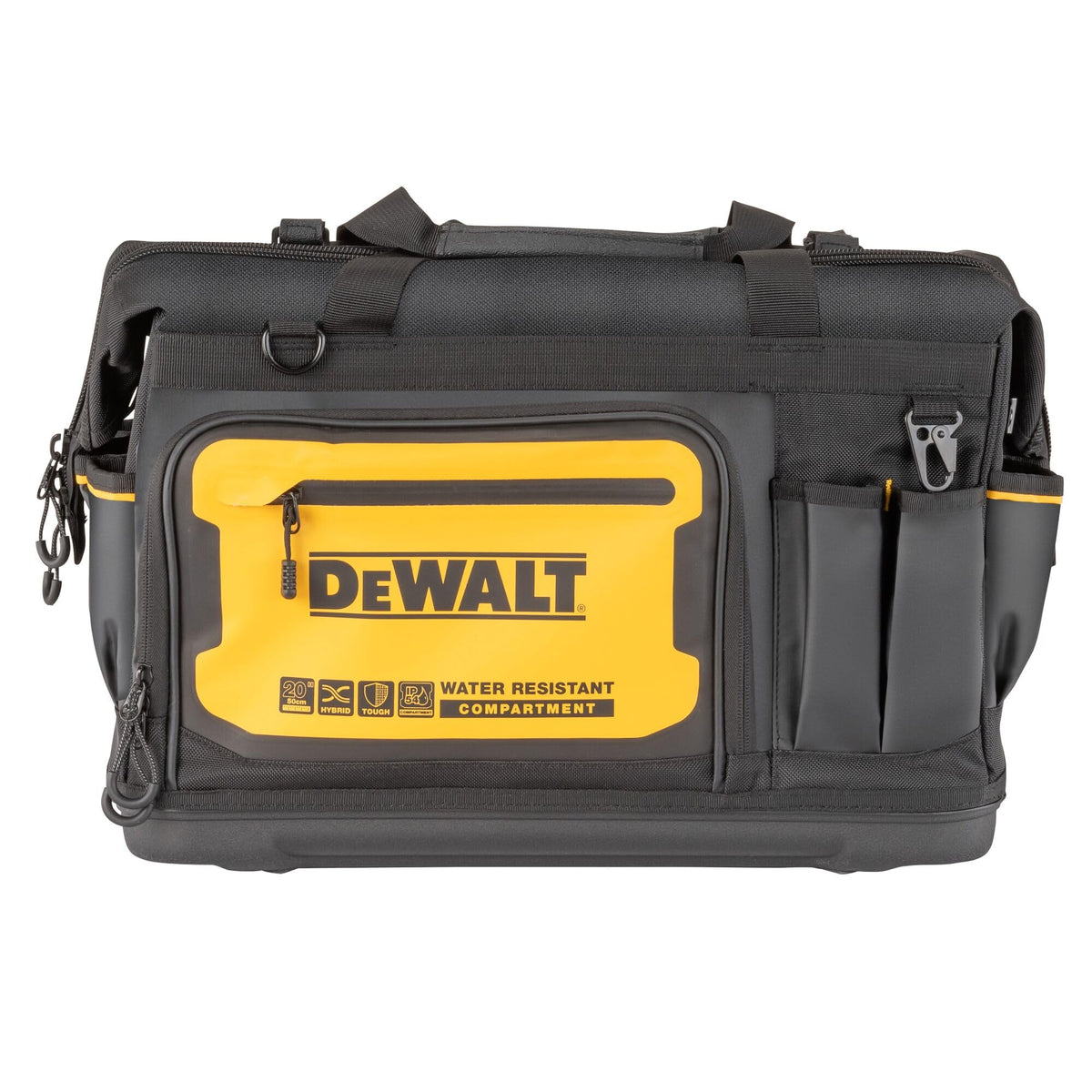 DEWALT 20" Open Mouth Tool Bag / One Size / Black, Yellow Tool Bags