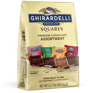 Assorted Squares Bag by Ghirardelli – 15.77 Ounce (Pack of 1), Multicolored, Model 62273_obb