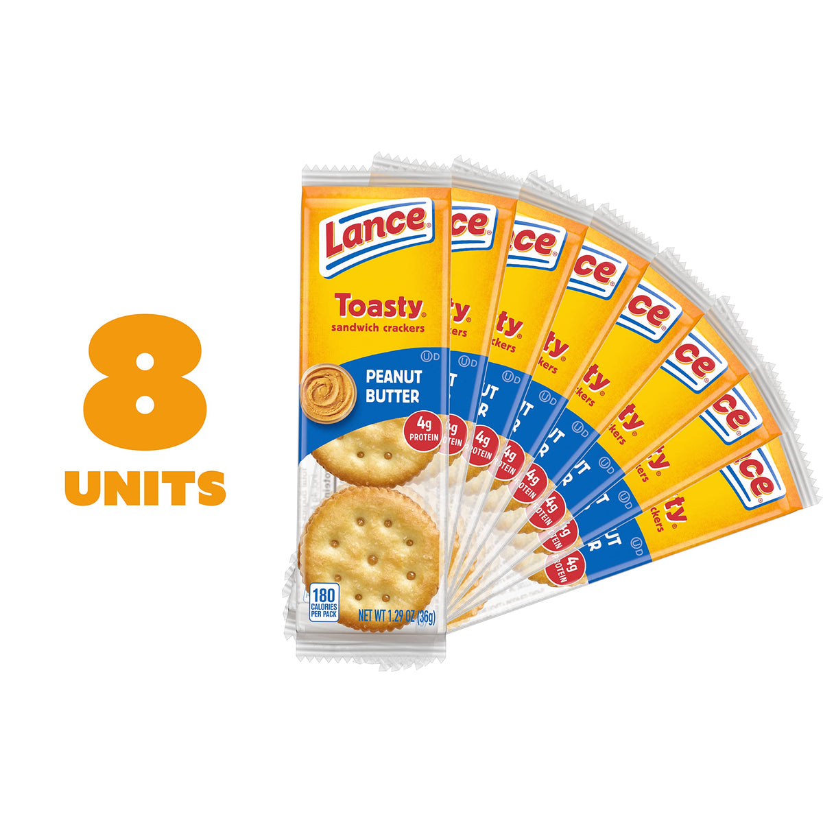 Sandwich Cracker Variety Pack (40 Count) (Pack of 2) by Lance – 113.6 Ounce (Pack of 1), Model 678395