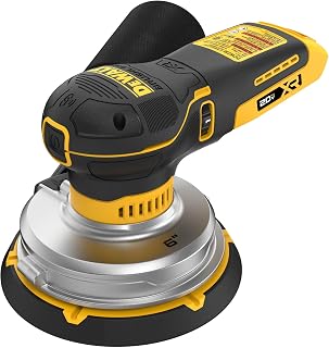 20V MAX XR 6 in. Cordless Random Orbital Sander () by DEWALT – Black, Yellow, Model DCW230B