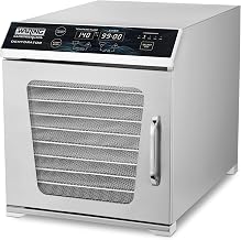 Waring Food Dehydrator with Includes 15" x 13.5" Mesh Racks