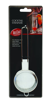 Cash & Carry Cocktail Strainer by Tablecraft – Stainless Steel, Stainless Steel,Silver, Model HS220