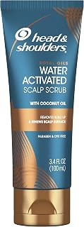 Head & Shoulders Royal Oils Water Activated Scalp Scrub With Coconut Oil Dye Free, 3.4 Fl Oz